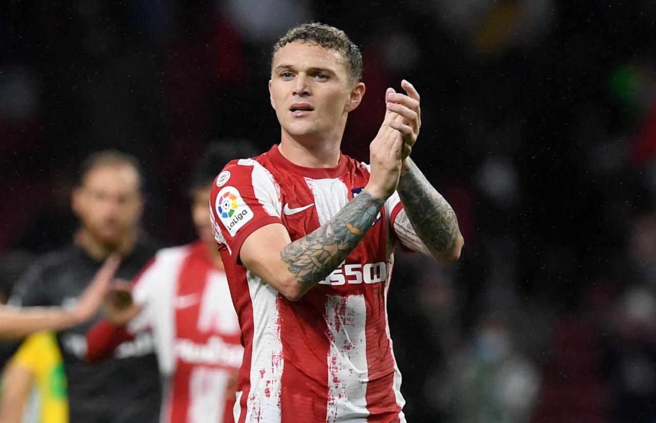 Trippier won the La Liga title during his spell at Atletico Madrid