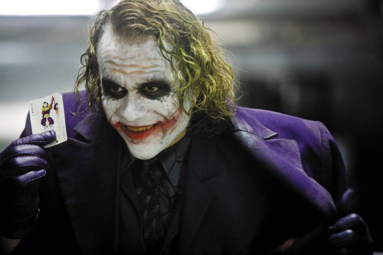 Heath Ledger as Joker