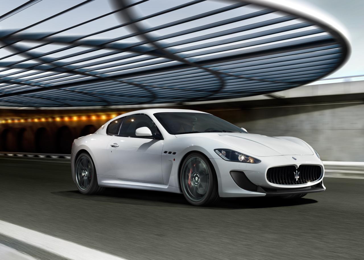 The GranTurismo MC Stradale boasts a 450 hp V8 engine and has a top speed of 187 mph