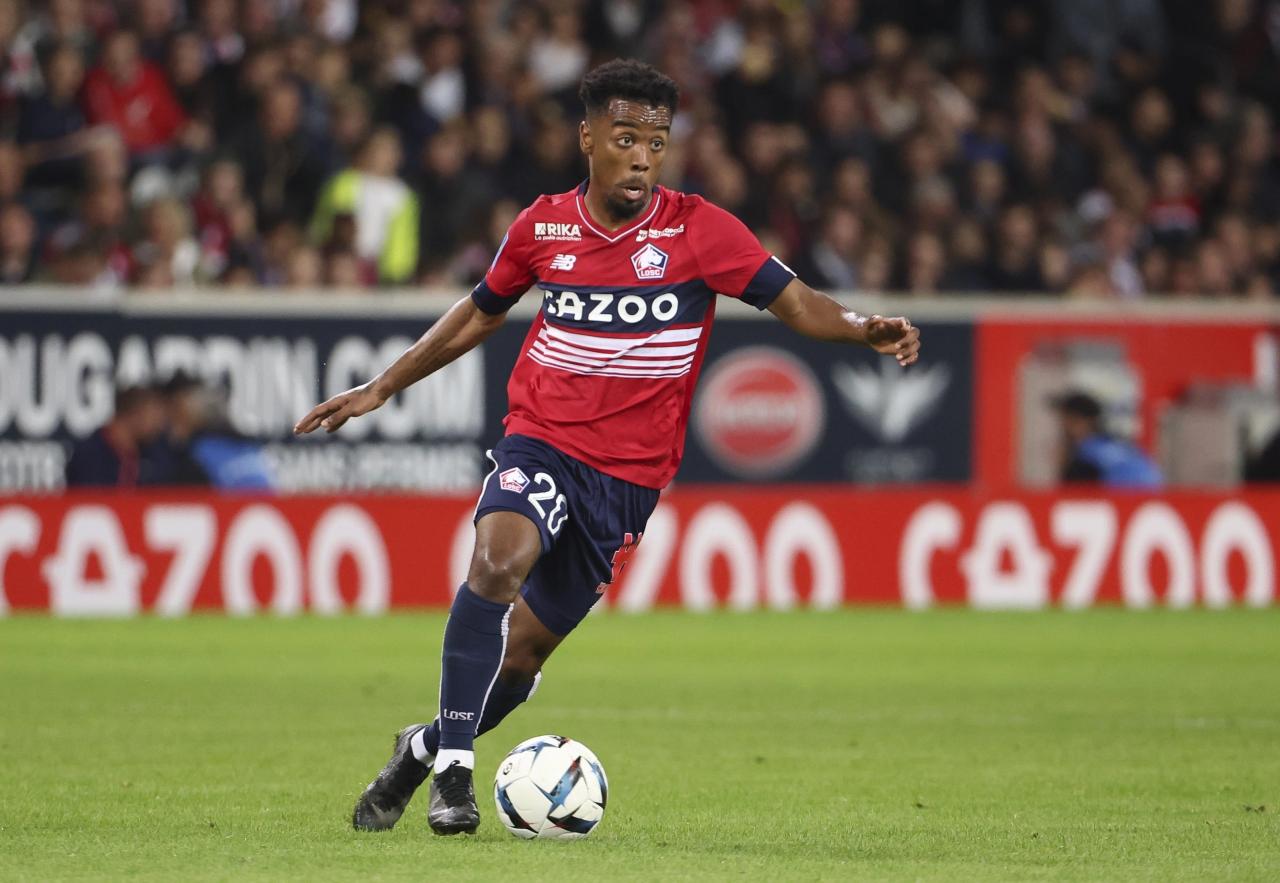 Gomes, 22, is now a key man for Lille in Ligue 1