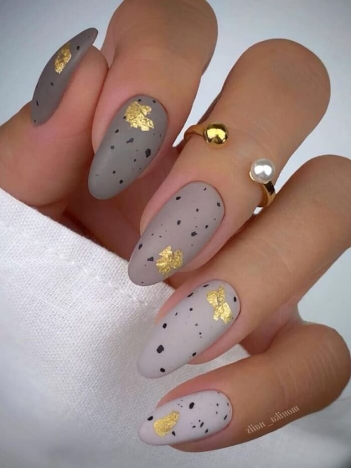 30+ Stunning Nail Designs In Gray To Be Your Go-To Neutral - 199