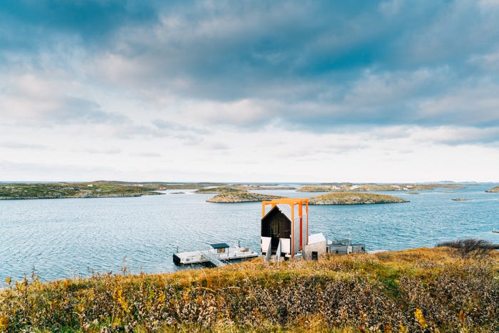 The arctic hideaway off the coast of northern Norway